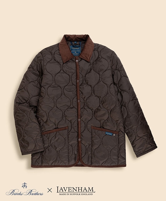 Brooks Brothers×LAVENHAM　デンハム　キルティングジャケット　Made in UK
