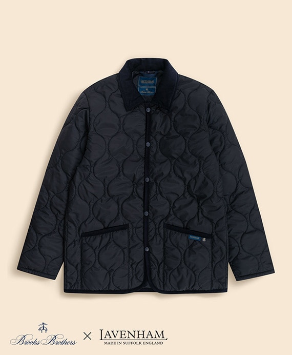 Brooks Brothers×LAVENHAM　デンハム　キルティングジャケット　Made in UK