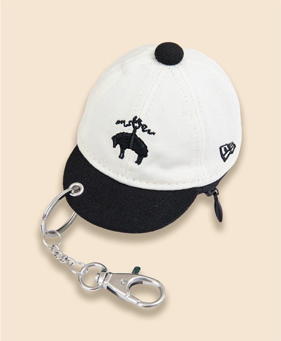 Brooks Brothers × New Era® 59FIFTY®　ミニキャップキーリングポーチ