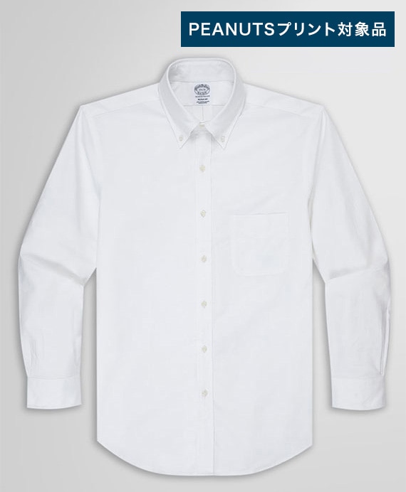 【プリント対象メンズドレスシャツ】　スーピマコットン　オックスフォード　ドレスシャツ　Regular Fit