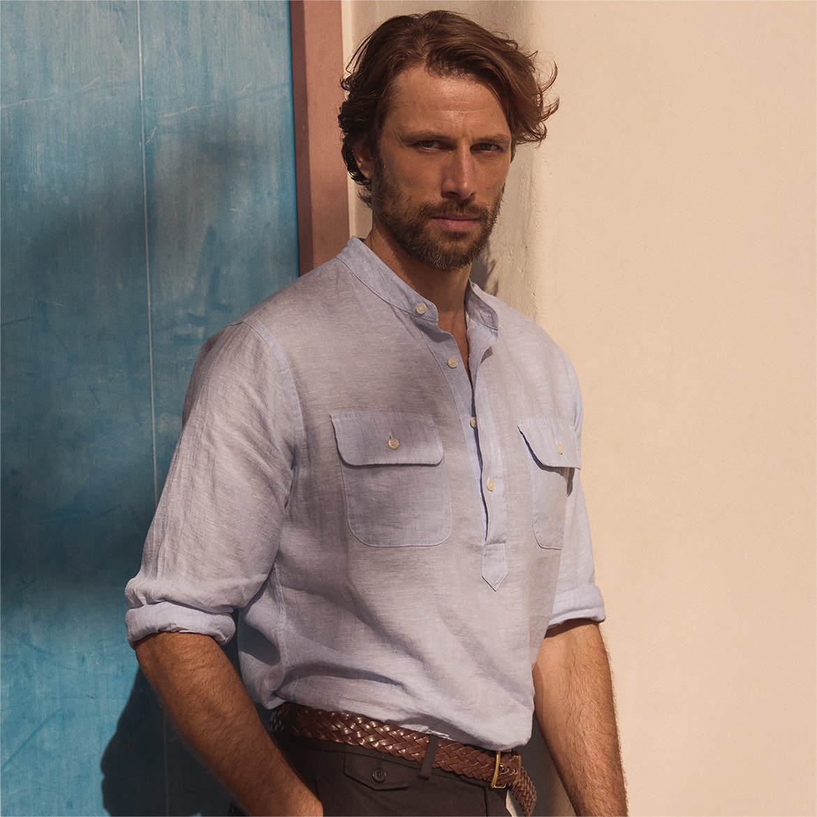 メンズ カジュアルシャツ