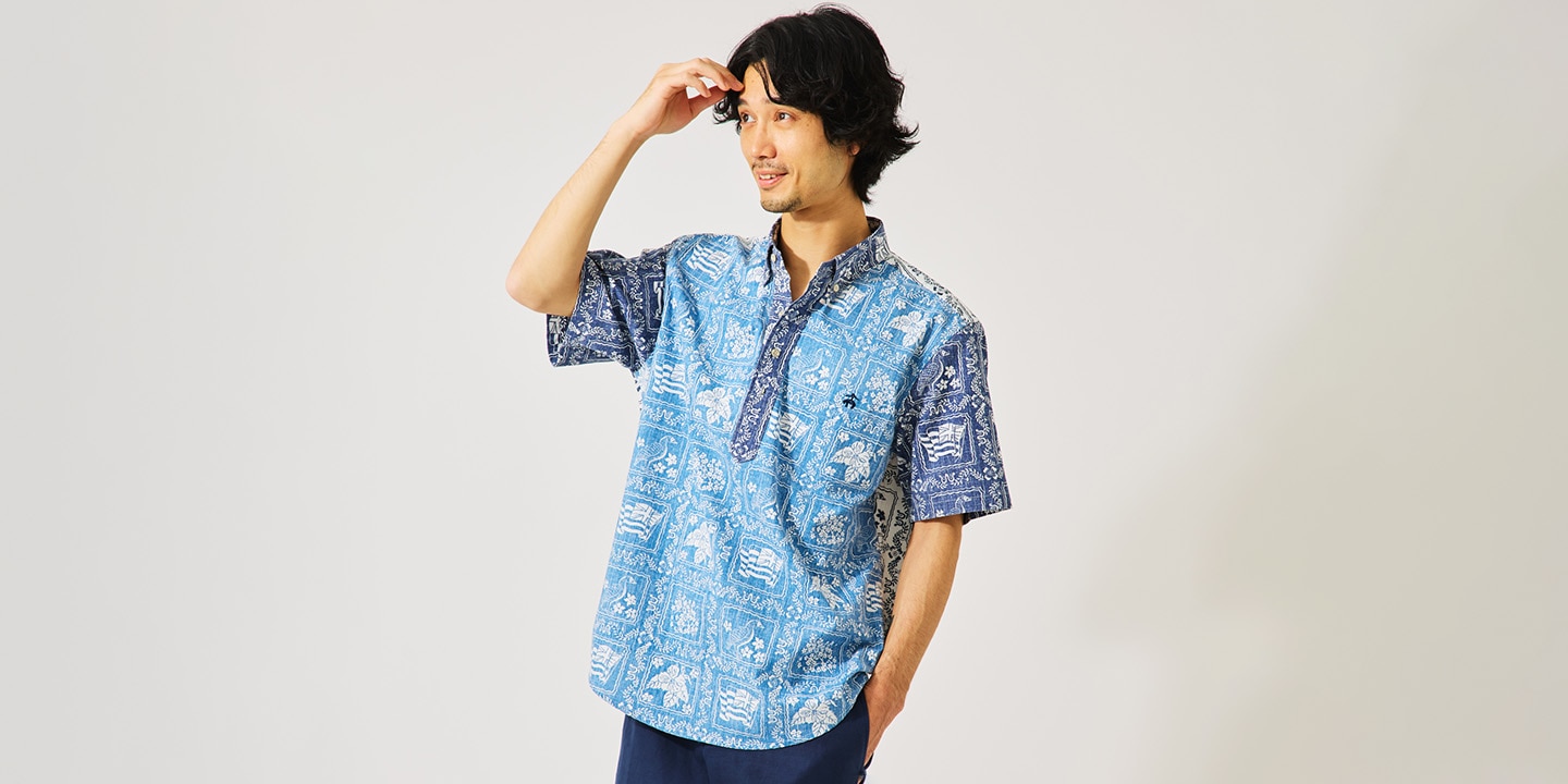 【5月7日(水) 2店舗限定 先行発売】Reyn Spooner ／ ISLAND SLIPPER コラボアイテム2