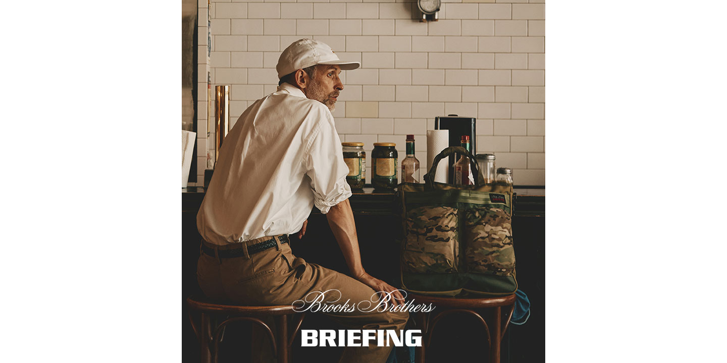 【8月13日(水) 限定店舗にて先行発売】Brooks Brothers × BRIEFING コラボバッグ第2弾