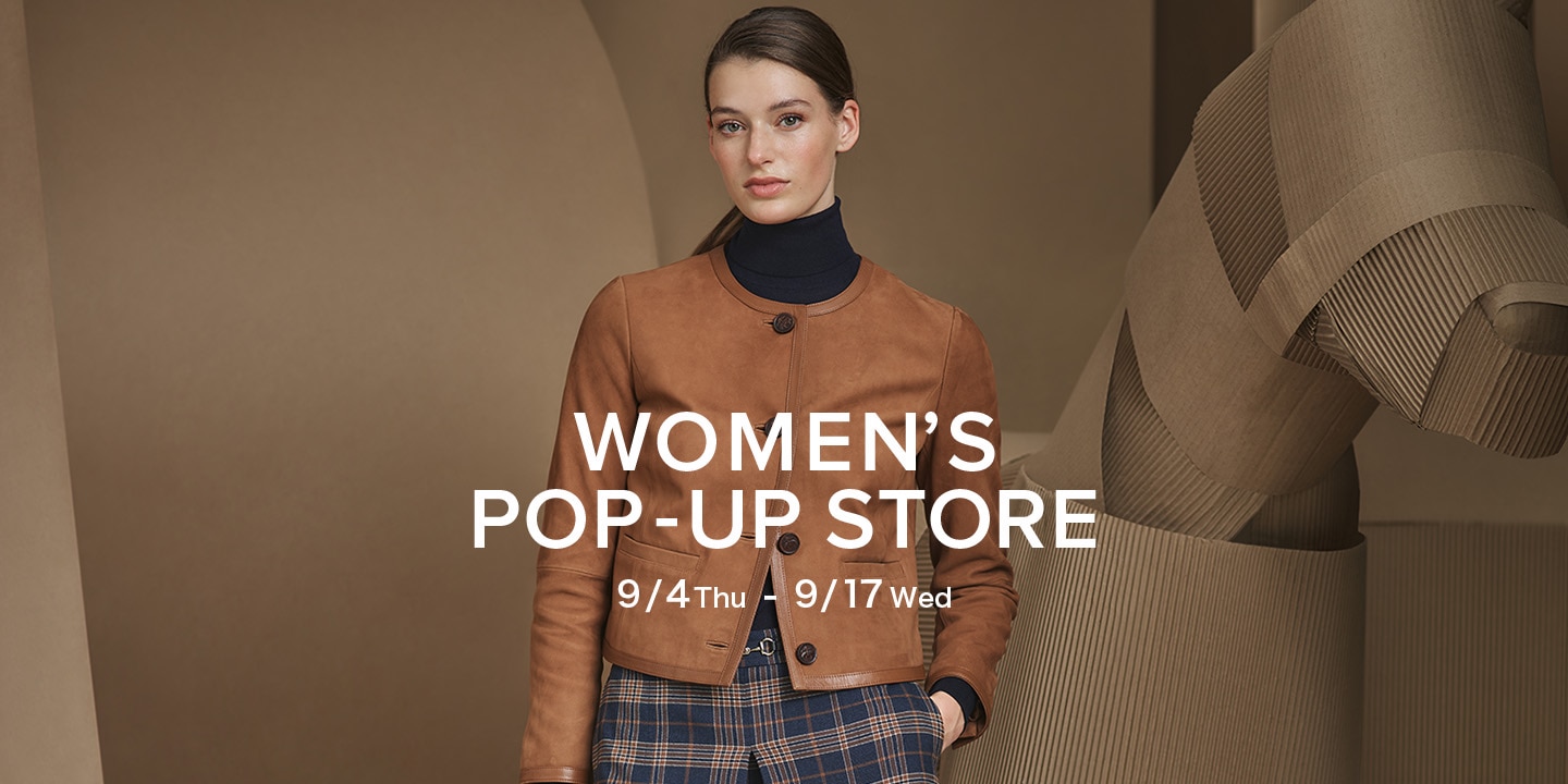 【京王百貨店 新宿店】9月4日(木)～9月17日(水) 期間限定WOMEN’S POP-UP STORE