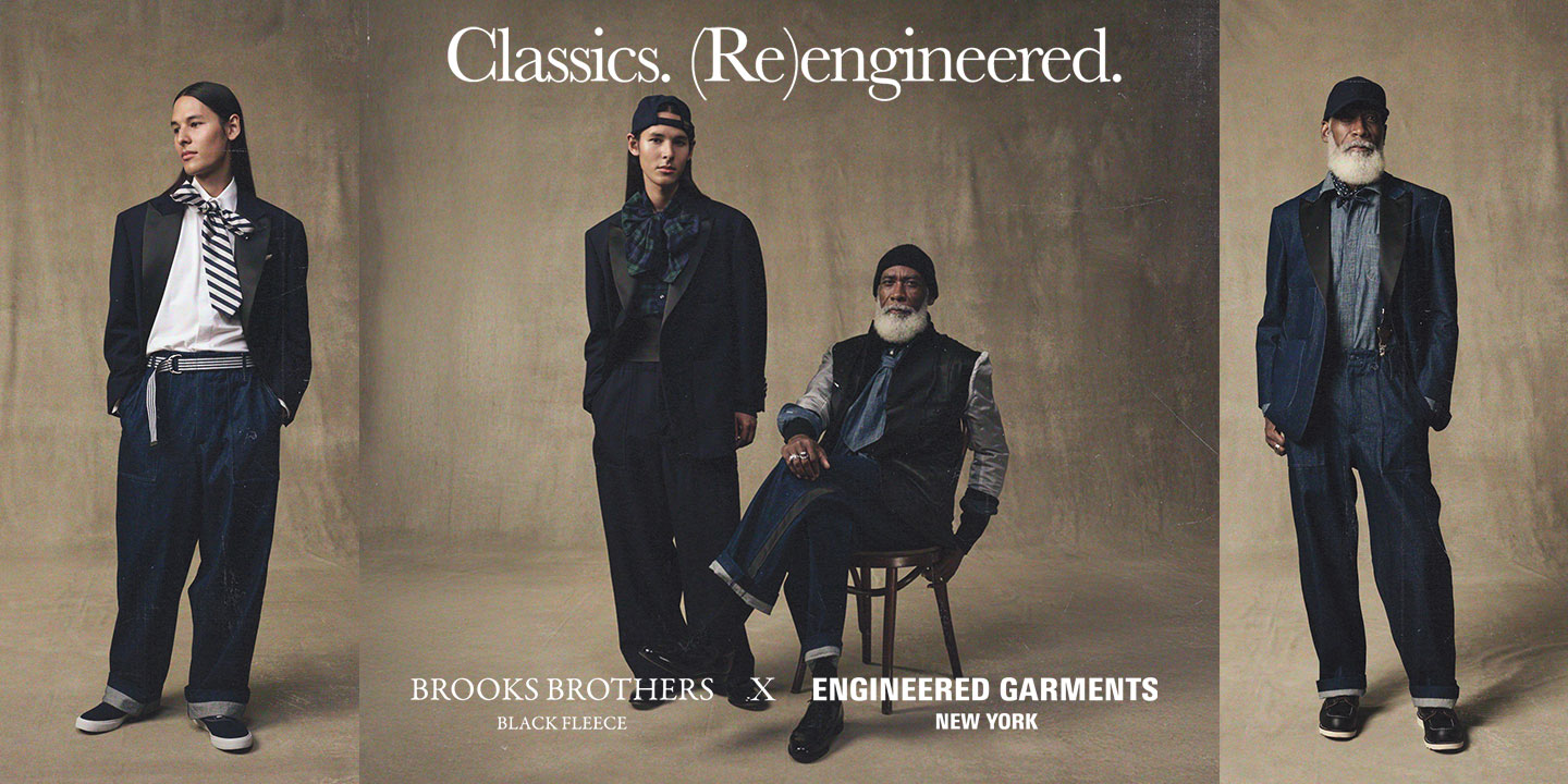 【10月23日(木)限定店舗にて発売】Brooks Brothers × ENGINEERED GARMENTS コラボレーションアイテム発売2
