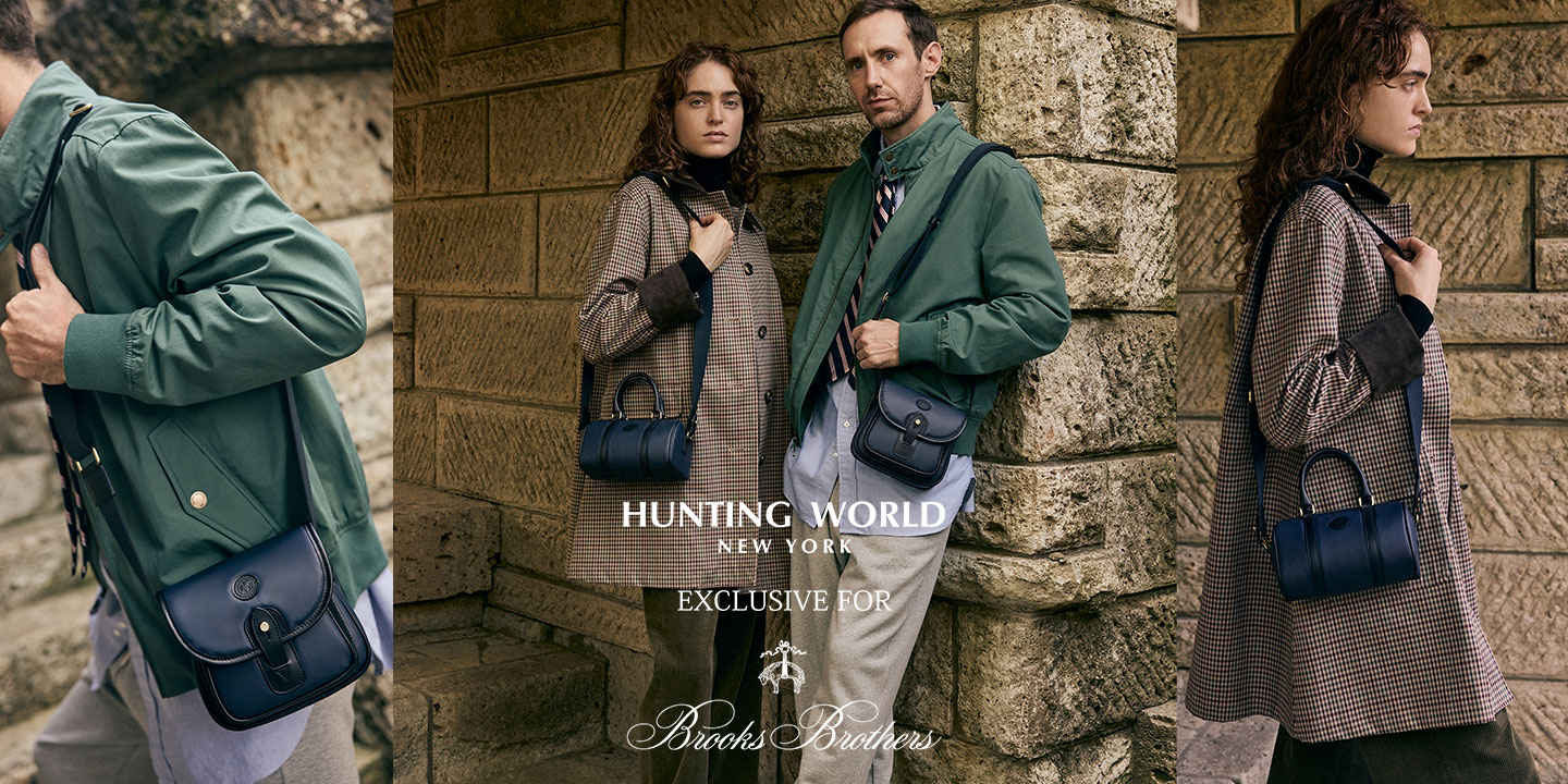 11月19日(水) 「HUNTING WORLD exclusive for Brooks Brothers」コラボバッグが発売