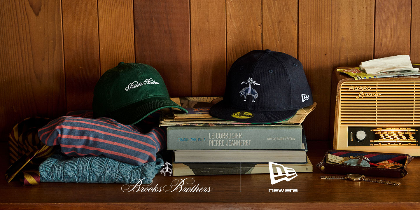 【2月4日(水)発売】ブルックス ブラザーズ × ニューエラのコラボキャップが登場