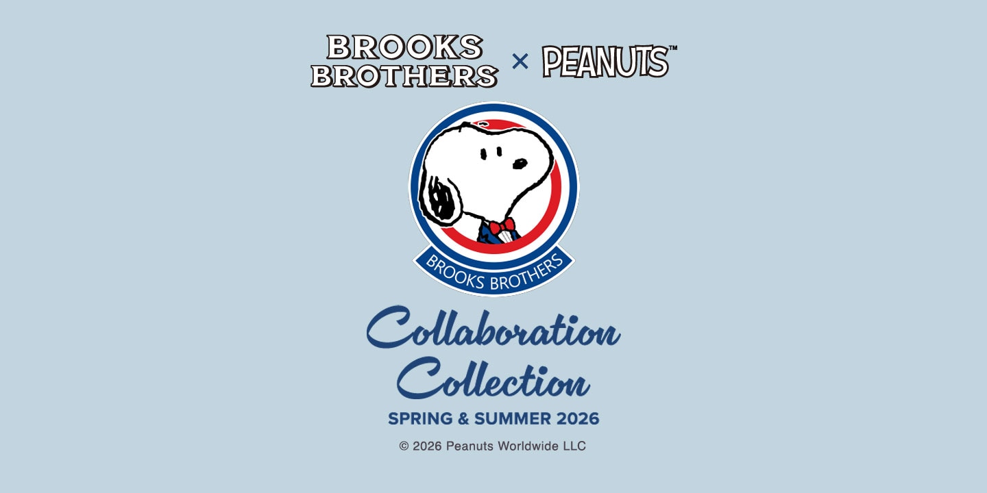 4月17日(金)発売「ブルックス ブラザーズ×PEANUTS」コラボコレクションSpring & Summer 2026