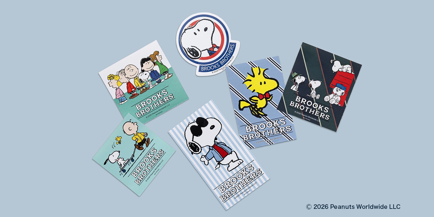 4月17日(金)発売「ブルックス ブラザーズ×PEANUTS」コラボコレクションSpring & Summer 20263