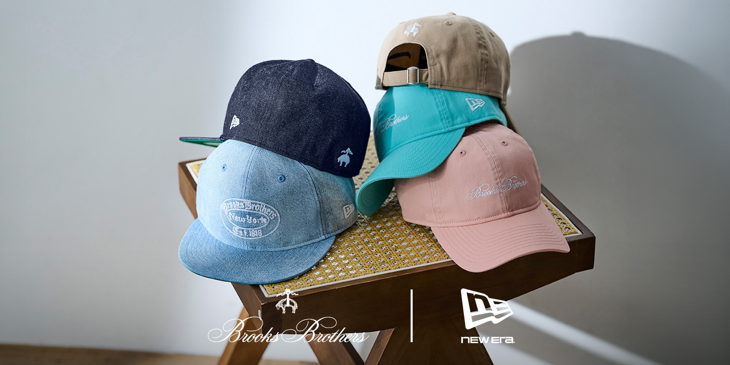 【8月28日(金)発売】ブルックス ブラザーズ × ニューエラのコラボキャップ新作が登場