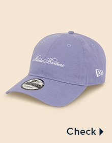  Brooks Brothers &times; New Era&reg; 9TWENTY&trade;　ベースボールキャップ ラベンダー