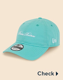  Brooks Brothers &times; New Era&reg; 9TWENTY&trade;　ベースボールキャップ ブルーティント