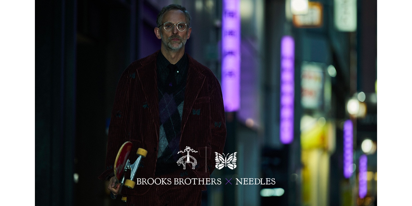 【9月2日(水)先行発売】「Brooks Brothers × NEEDLES」初のコラボレーションコレクションが登場