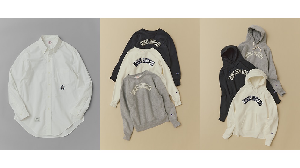 【9月30日(水)発売】Brooks Brothers × Champion 初のコラボレーションコレクションが登場3