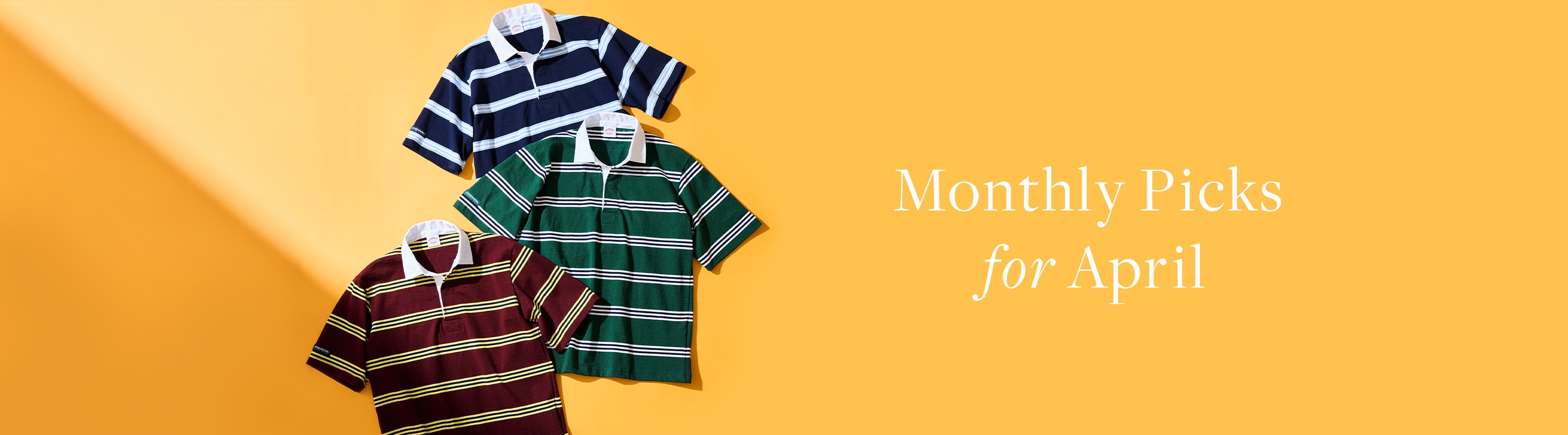 Monthly Picks for April