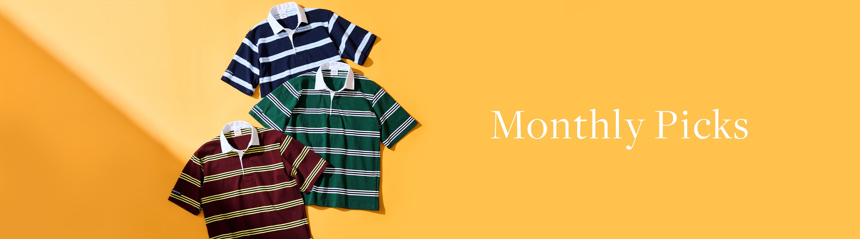 Monthly Picks | Brooks Brothers Japan (ブルックス ブラザーズ ジャパン)