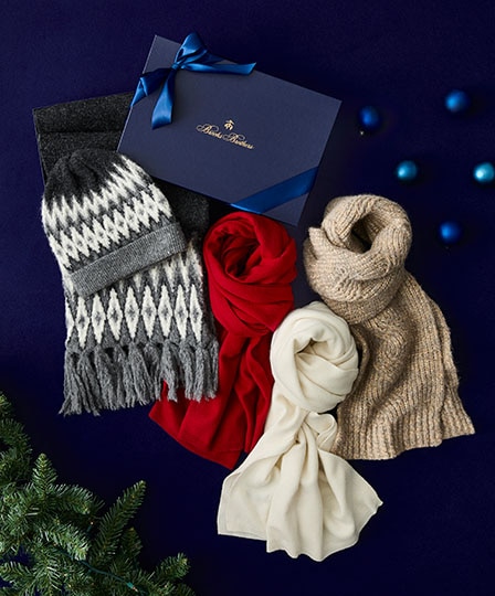 スカーフ・帽子・手袋