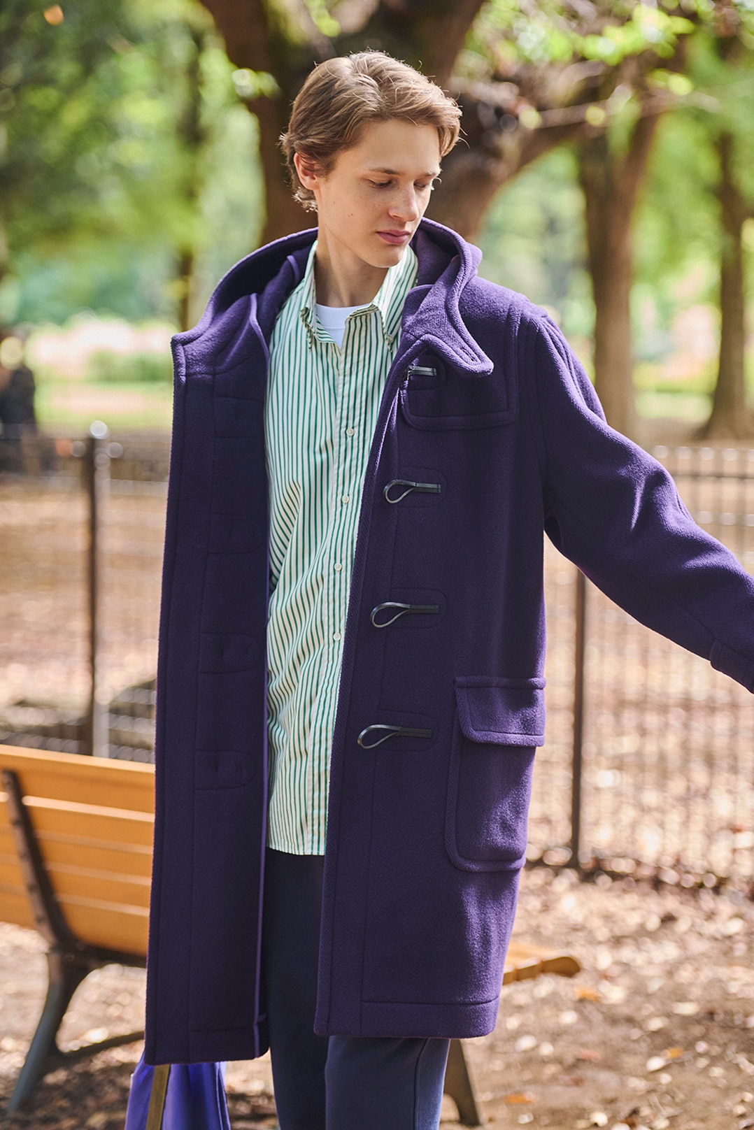 モデルが着る秋冬ファッション