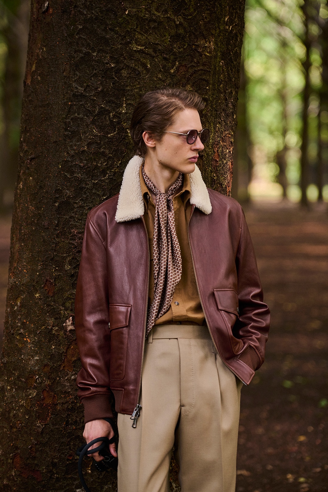 モデルが着る秋冬ファッション