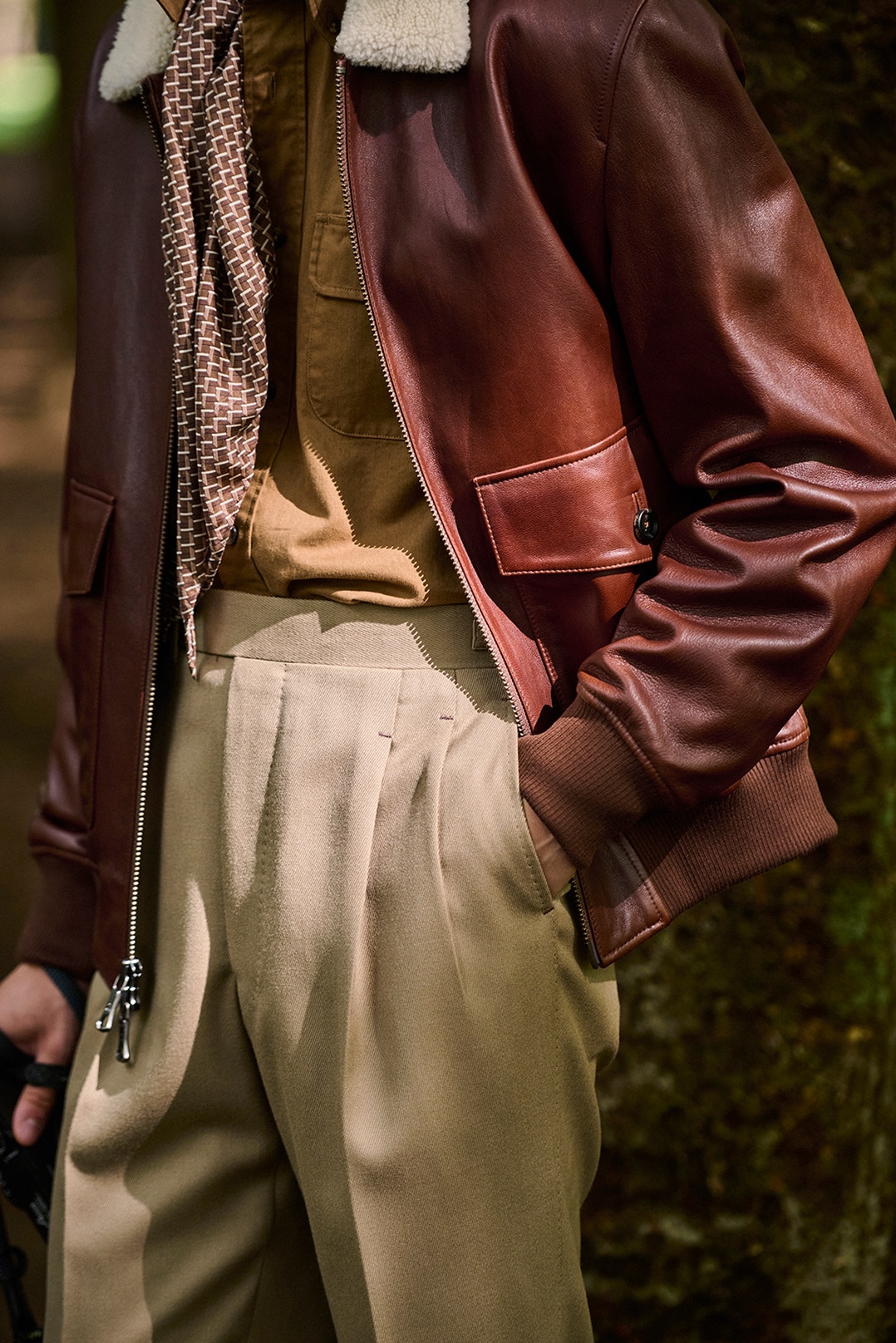 モデルが着る秋冬ファッション