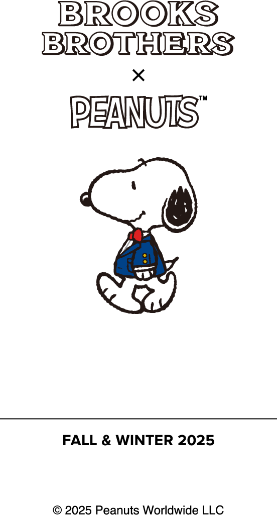 Brooks Brothers×PEANUTS  FALL ＆ WINTER 2025