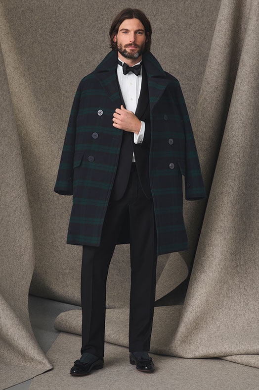 【希少サイズXL】ブルックスブラザーズ　ロングチェスターコート　マキシ丈　紺 Winter 2024｜Brooks Brothers Japan（ブルックス ブラザーズ