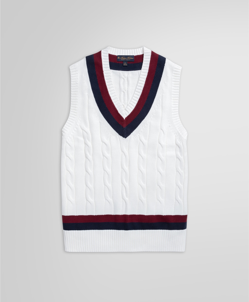 スーピマコットン Vネック テニスベスト | Brooks Brothers スーピマコットン Vネック テニスベスト | Brooks Brothers