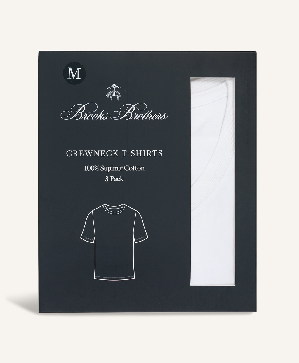 スーピマコットン GFロゴ 3パック クルーネックTシャツ Traditional Fit4