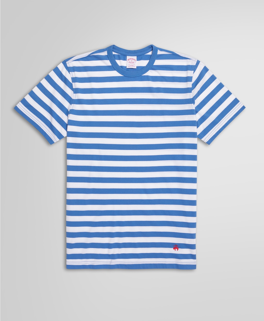スーピマコットン　ストライプ　Tシャツ
