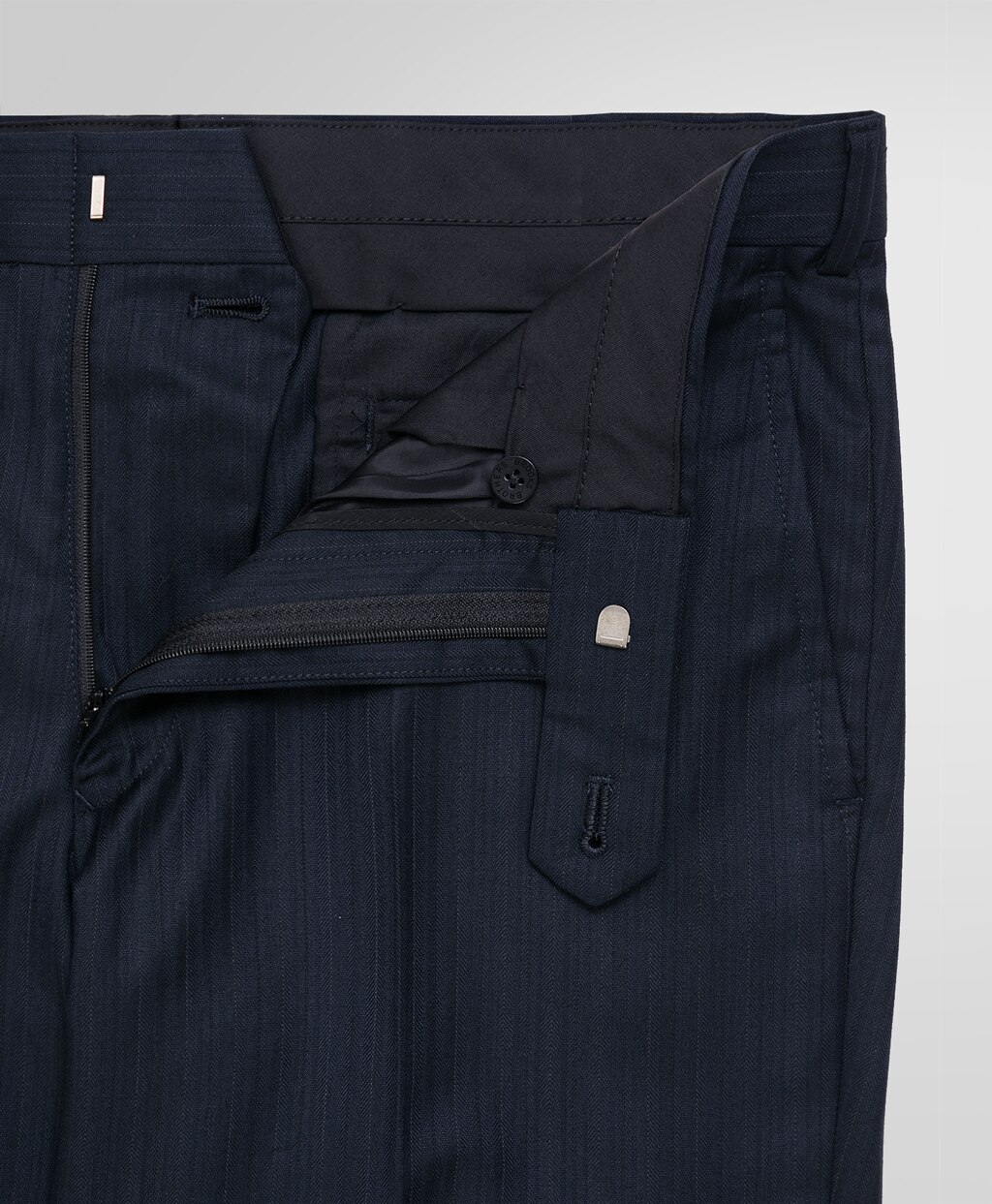 1818シリーズ ウール シャドーストライプ 2釦スーツ Milano | Brooks 