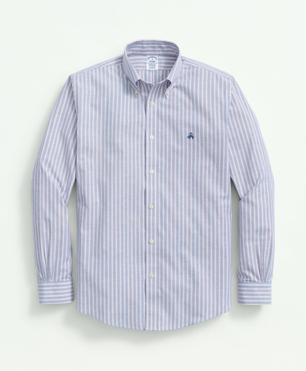 新品未着用】Brooks Brothers ノンアイロン長袖シャツ / Milano Fit 
