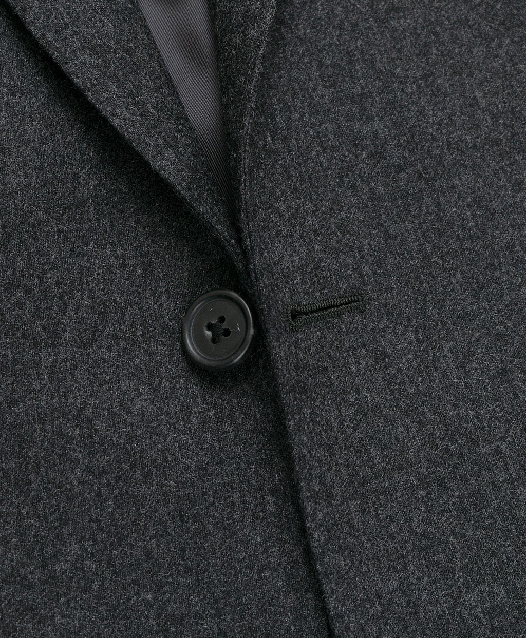 ウール/カシミヤ　フランネル　２釦スーツ　Madison5