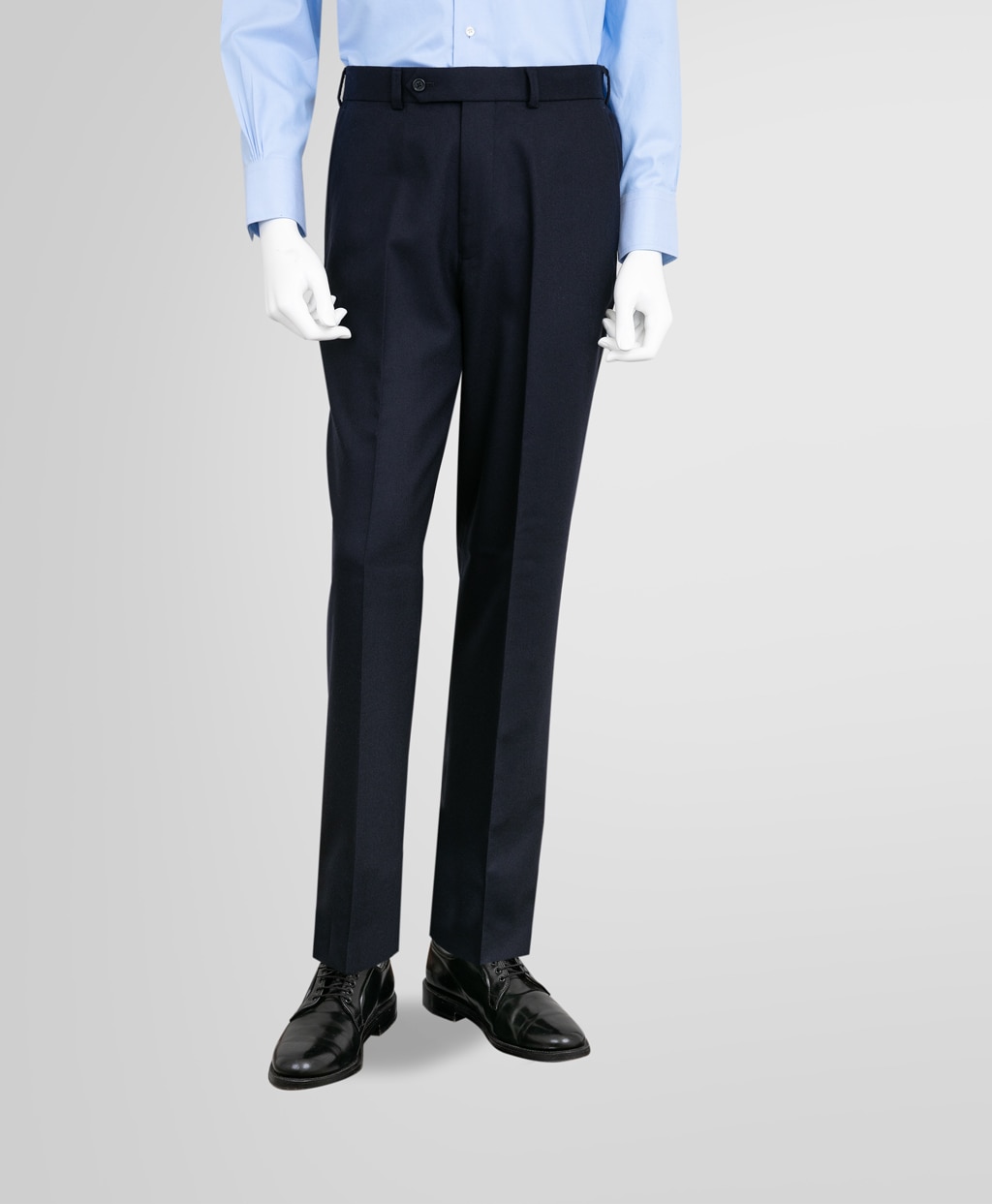 フランネル　プレーンフロント　トラウザーズ　Madison4