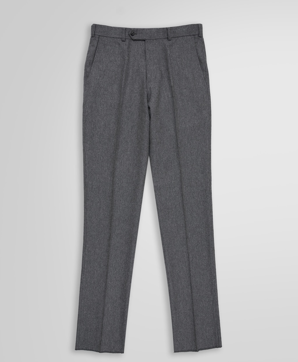 フランネル　プレーンフロント　トラウザーズ　Regent