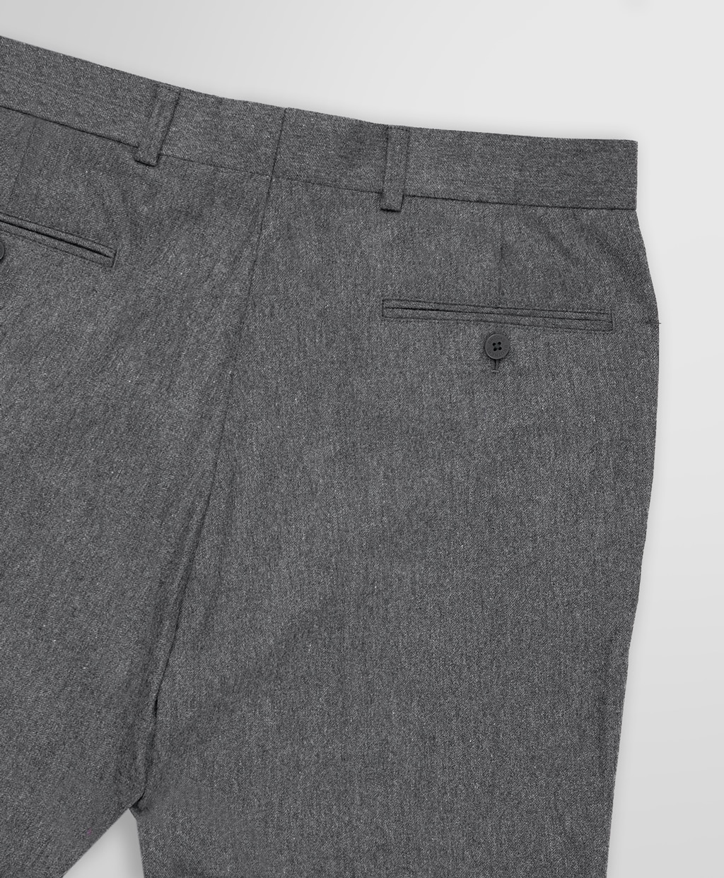 フランネル　プレーンフロント　トラウザーズ　Regent2