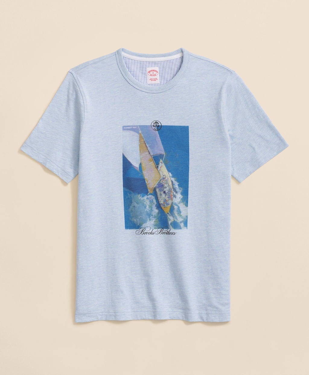 コットン　カタロググラフィック　セイルボート　Tシャツ