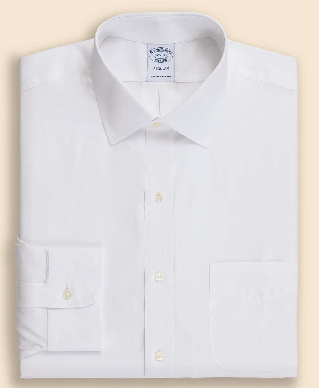 スーピマコットン　エンドオンエンド　ドレスシャツ　Regular Fit1