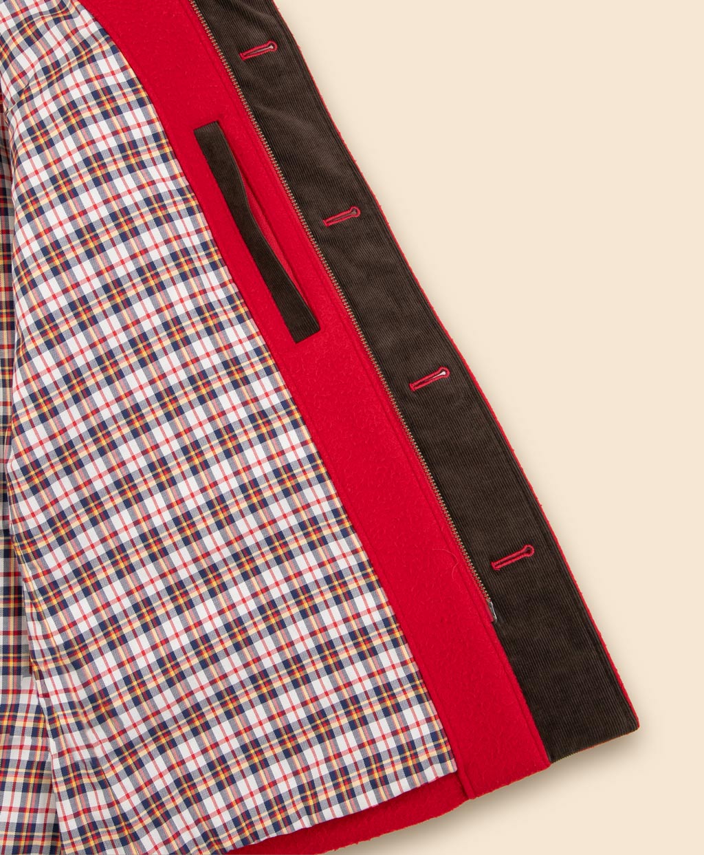 ウール／ナイロン カセンティーノ ハンティングジャケット | Brooks