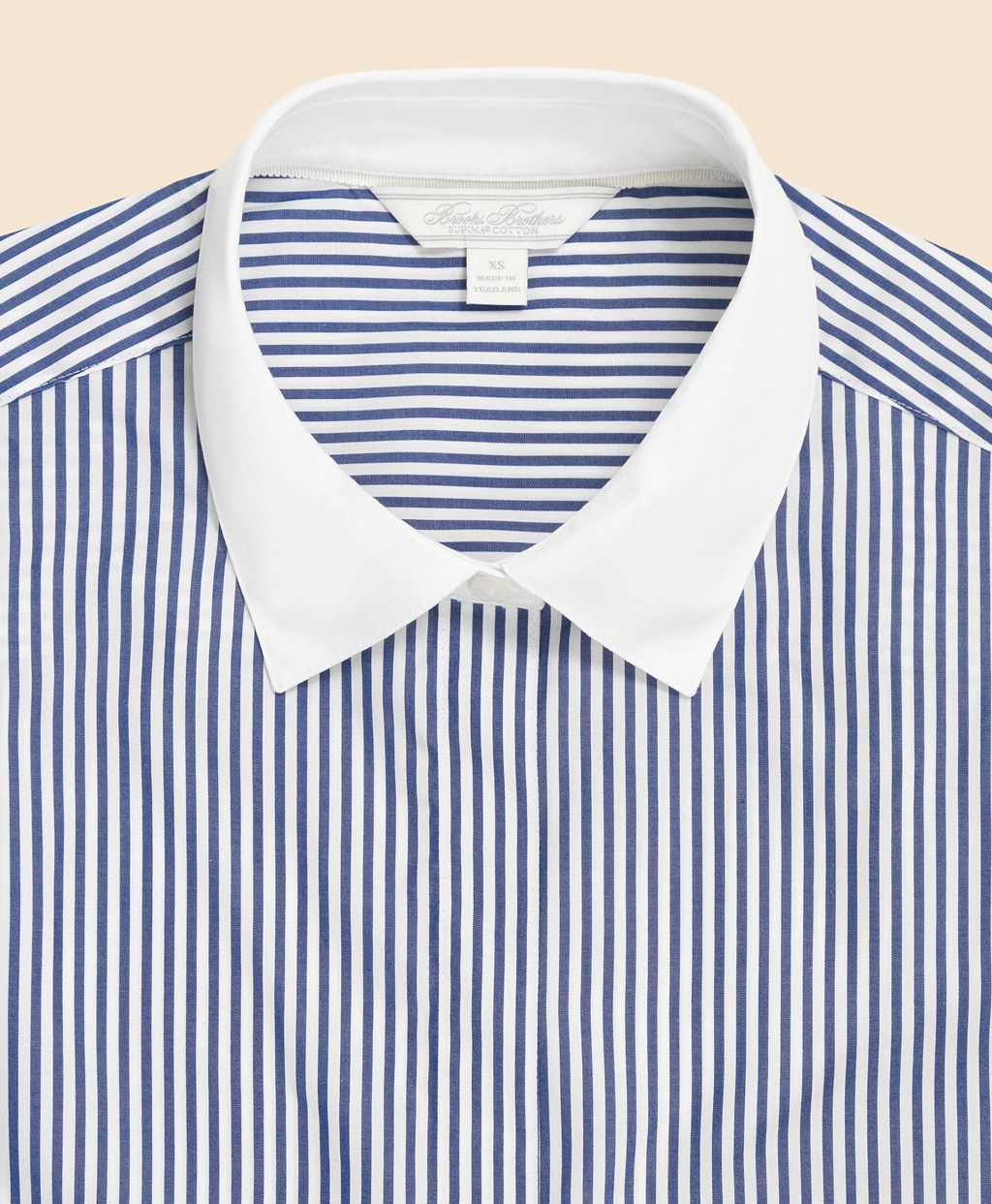 スーピマコットンポプリン　フレンチカフス　クレリックシャツ2