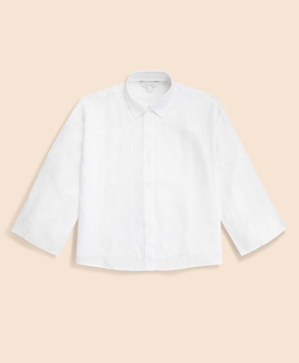 アイリッシュリネン　リラックスフィット　ワイドスリーブ　クロップドシャツ6