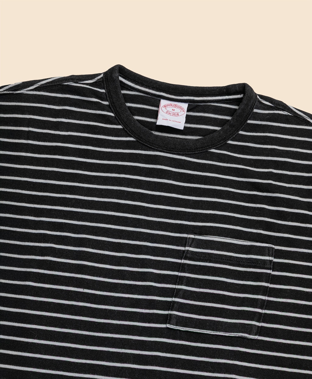 コットン　GFロゴ　マリナーストライプ　ポケットTシャツ2