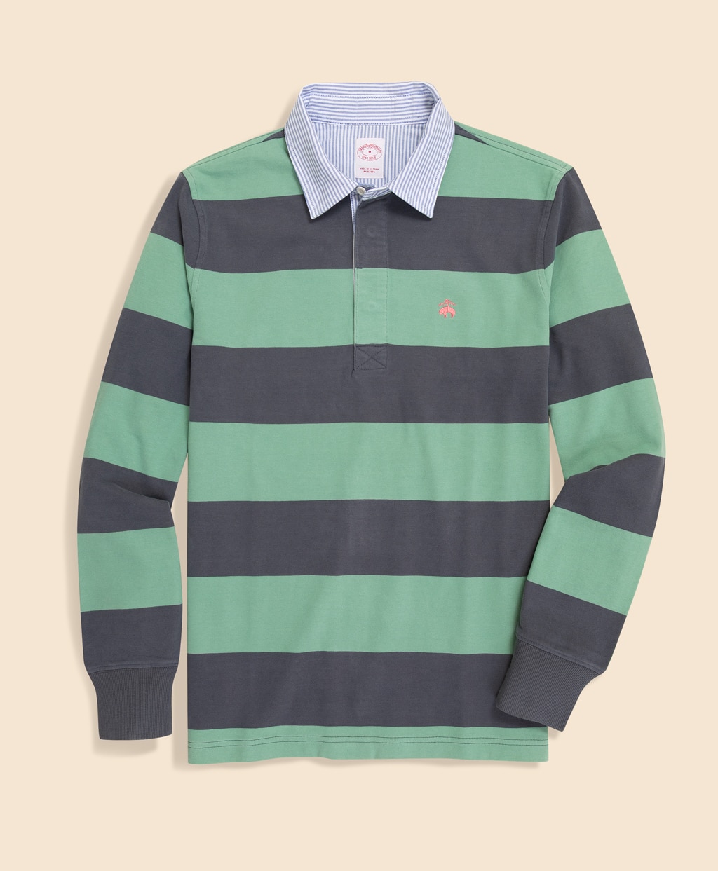 コットンジャージー　GFロゴ　ラグビーシャツ1