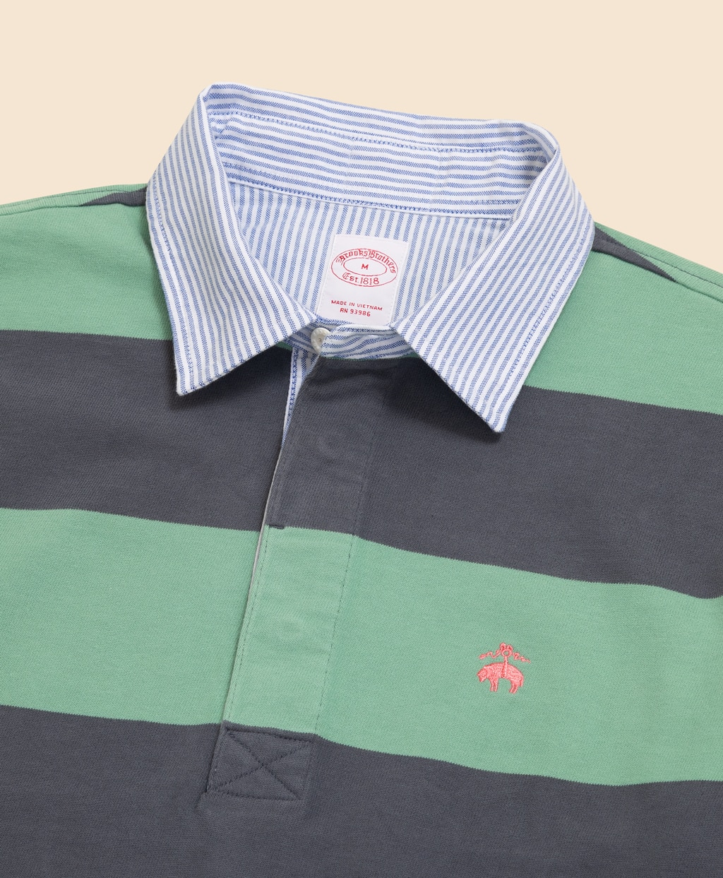 コットンジャージー　GFロゴ　ラグビーシャツ2