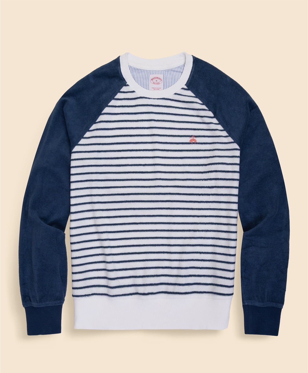 コットン／ポリエステル　GFロゴ　テリークロス　ロングスリーブTシャツ1