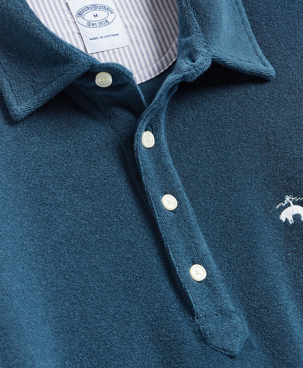 コットン／ポリエステル　テリークロス　ポロシャツ2