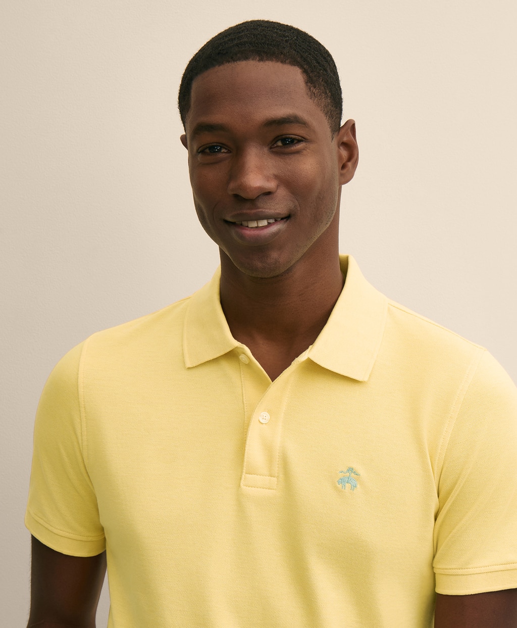 スーピマコットン　ストレッチピケ　GFロゴ　シーズナルカラー　ポロシャツ　Slim Fit2