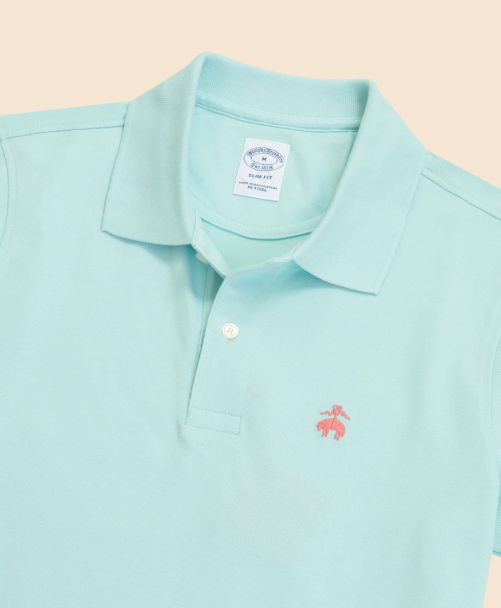 スーピマコットン　ストレッチピケ　GFロゴ　シーズナルカラー　ポロシャツ　Slim Fit2