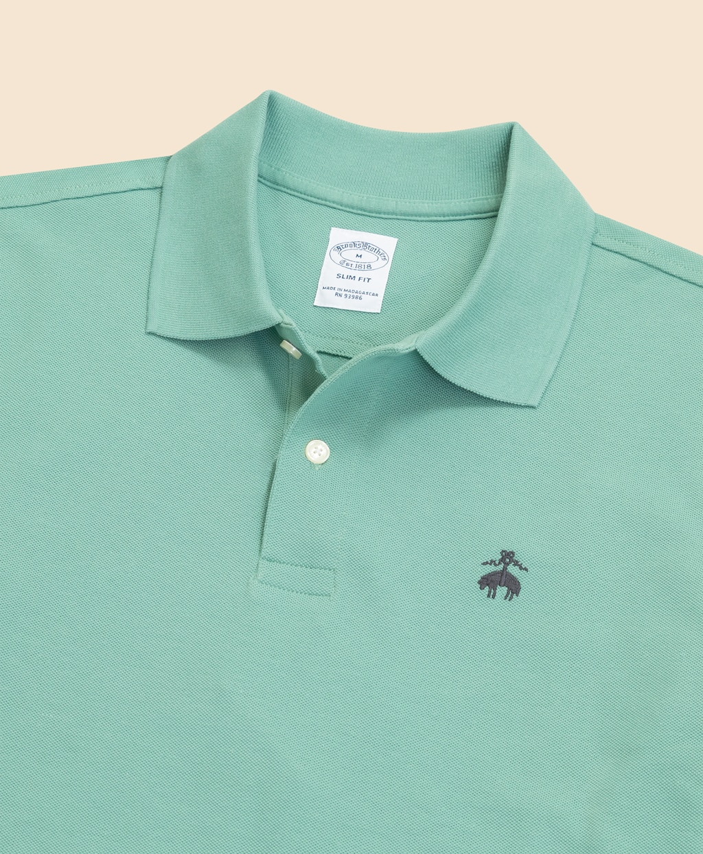 スーピマコットン　ストレッチピケ　GFロゴ　シーズナルカラー　ポロシャツ　Slim Fit2