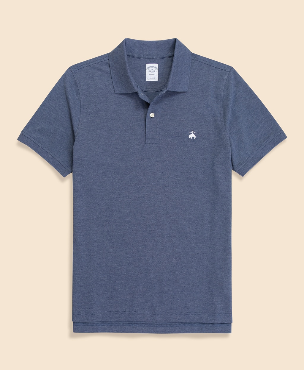 スーピマコットン　ストレッチピケ　GFロゴ　シーズナルカラー　ポロシャツ　Slim Fit1