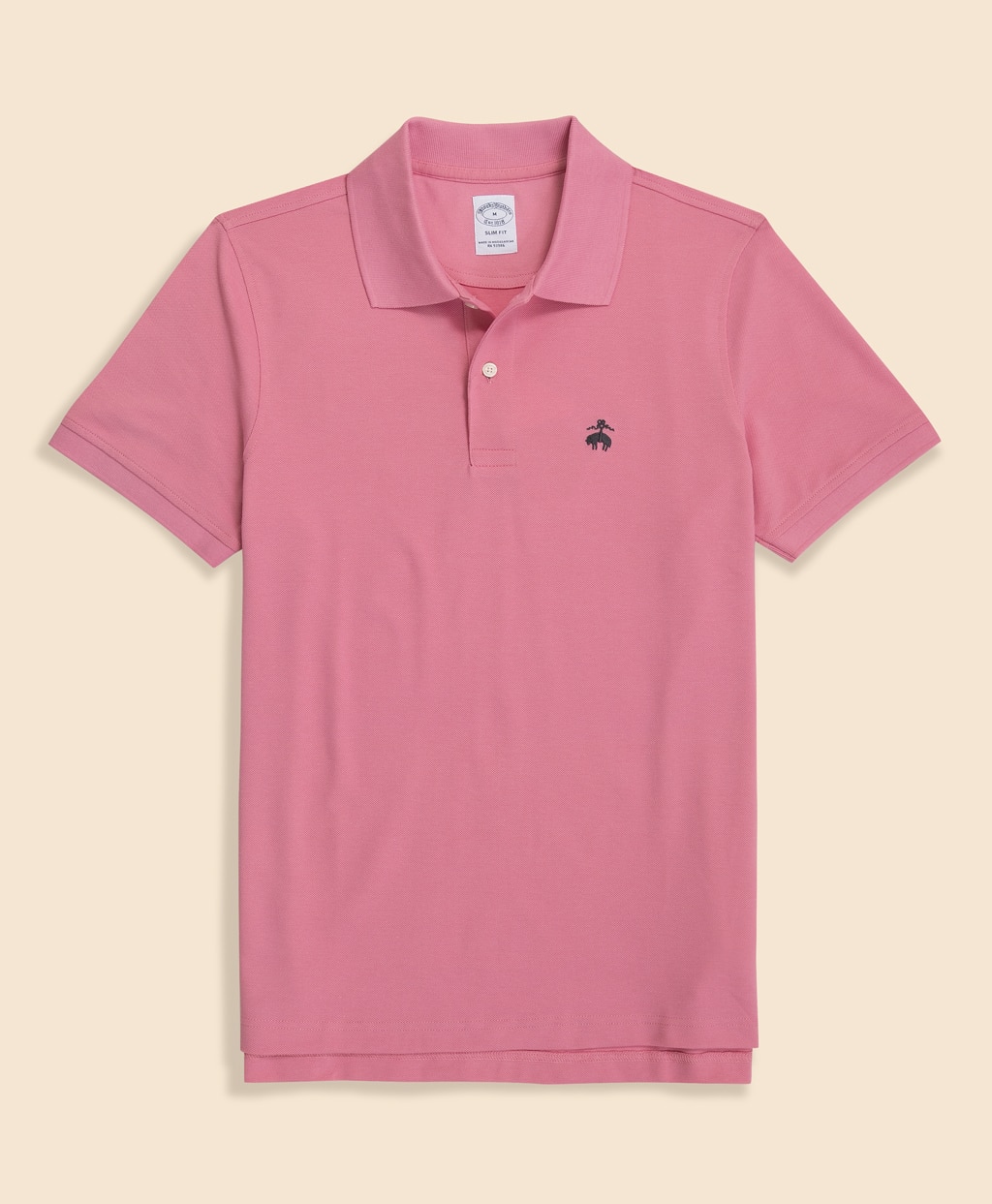 スーピマコットン　ストレッチピケ　GFロゴ　シーズナルカラー　ポロシャツ　Slim Fit1